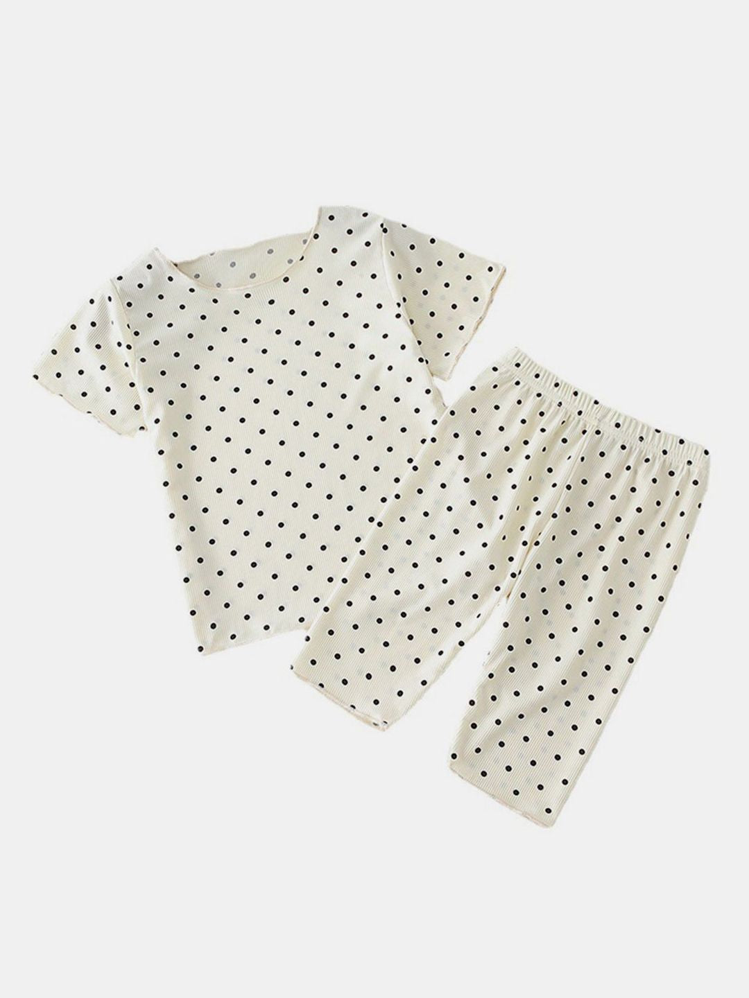 YK Girls Printed T-shirt with Trousers