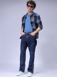 The Indian Garage Co Men Mid-Rise Relaxed Fit Jeans