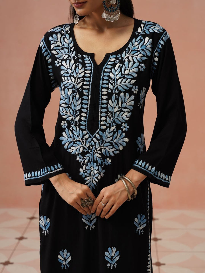 House of Chikankari Women Ethnic Motifs Embroidered Chikankari Kurta