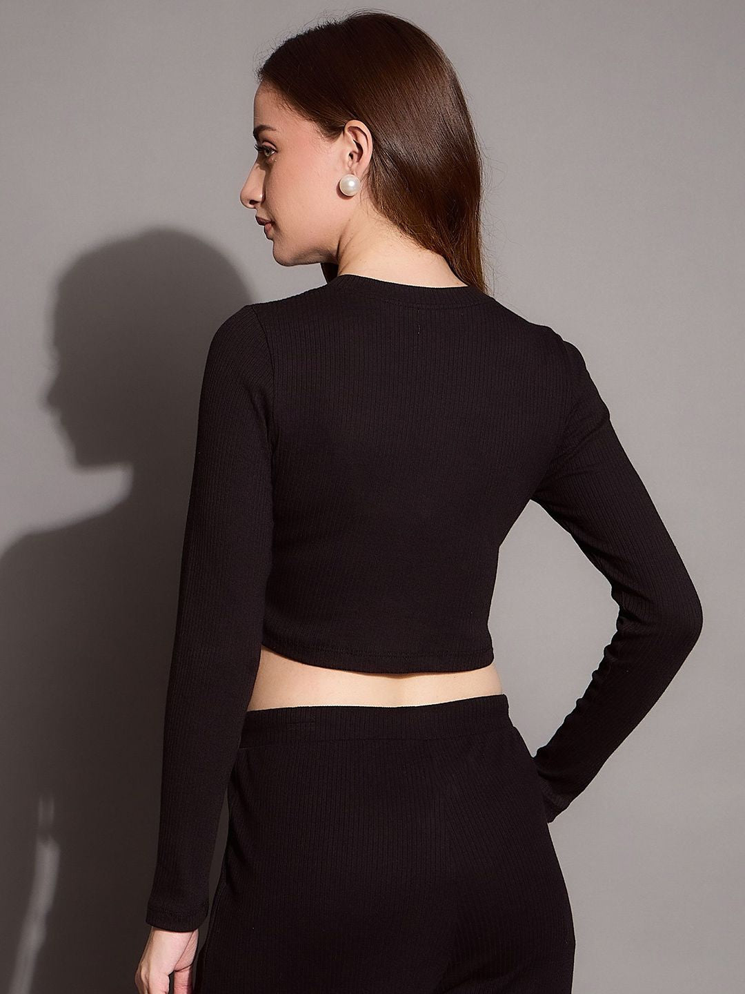 SASSAFRAS BASICS Cotton Crop Top