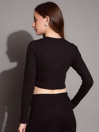 SASSAFRAS BASICS Cotton Crop Top