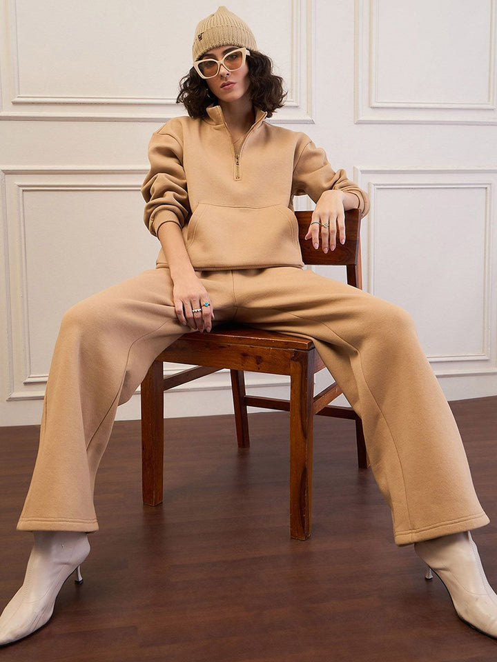 SASSAFRAS Women Relaxed Fit Track Pants