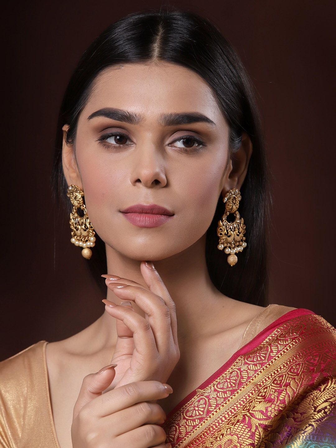 Anouk Contemporary Drop Earrings