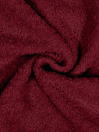 BOMBAY DYEING Tulip Maroon Pure Cotton 450 GSM Bath Towel