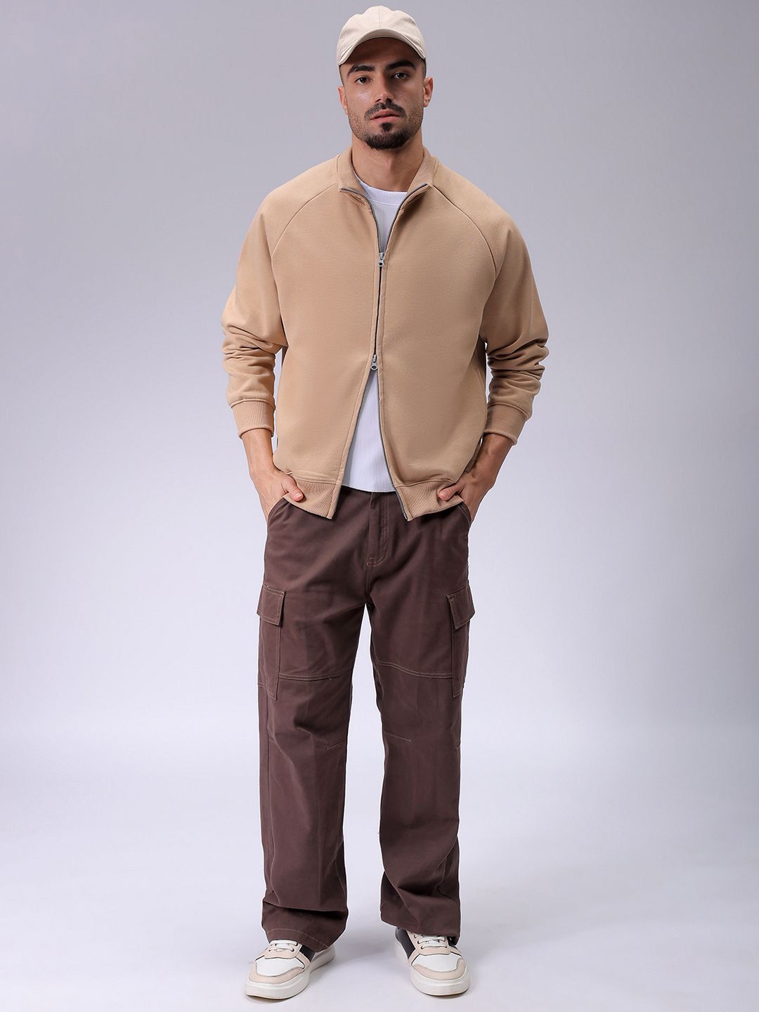 The Indian Garage Co Men Solid Sweatshirt