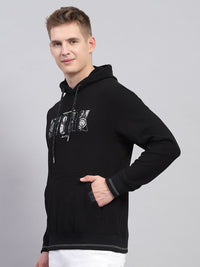 Monte Carlo Men Printed Cotton Hooded Sweatshirt