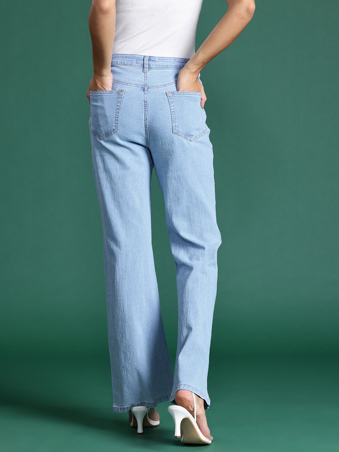 DressBerry Women Bootcut Stretchable Jeans