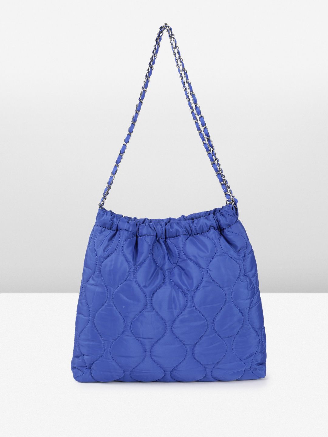 DressBerry Structured Quilted Shoulder Bag with Pouch
