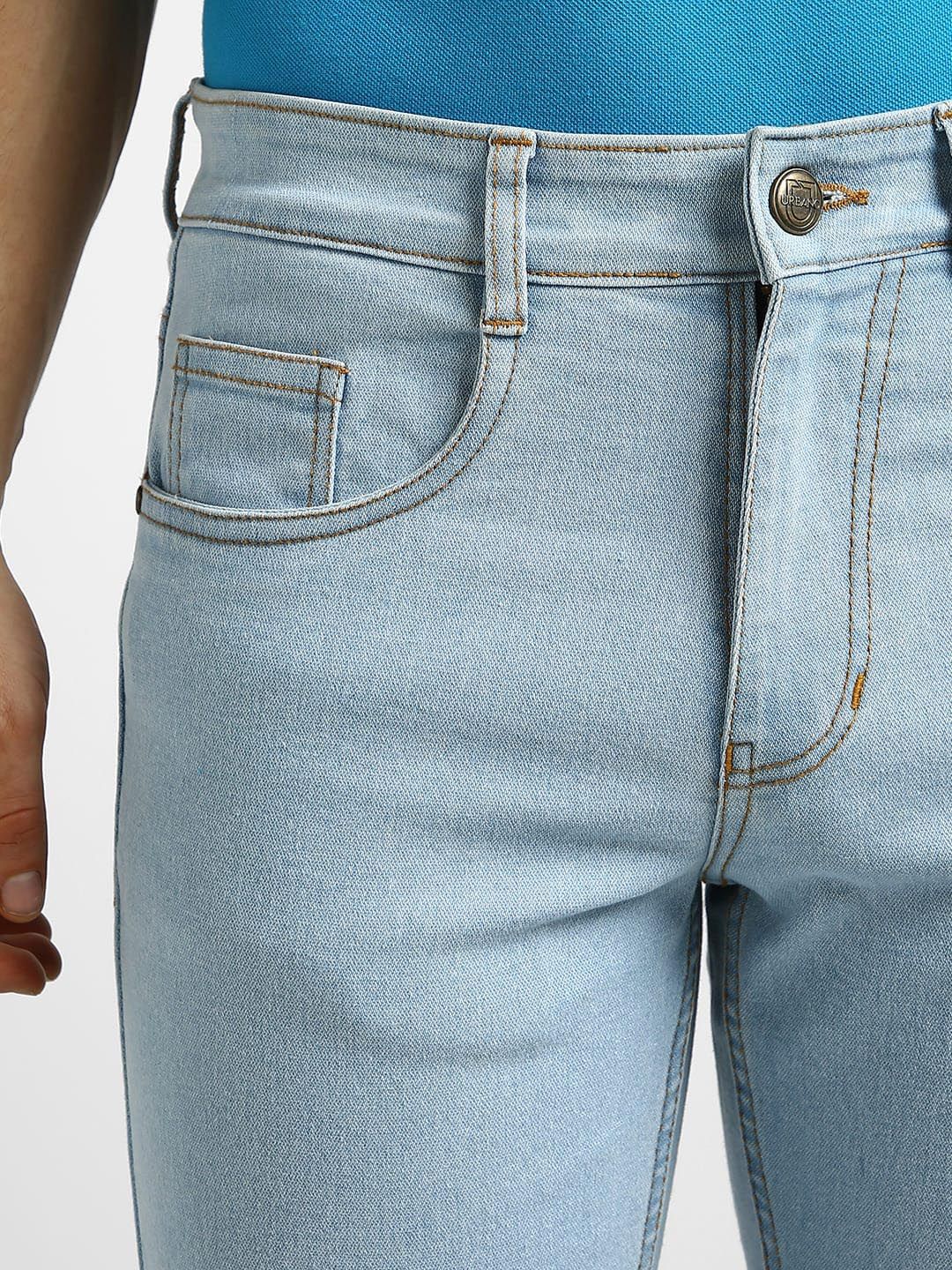 Urbano Fashion Men Mid-Rise Stretchable Jeans