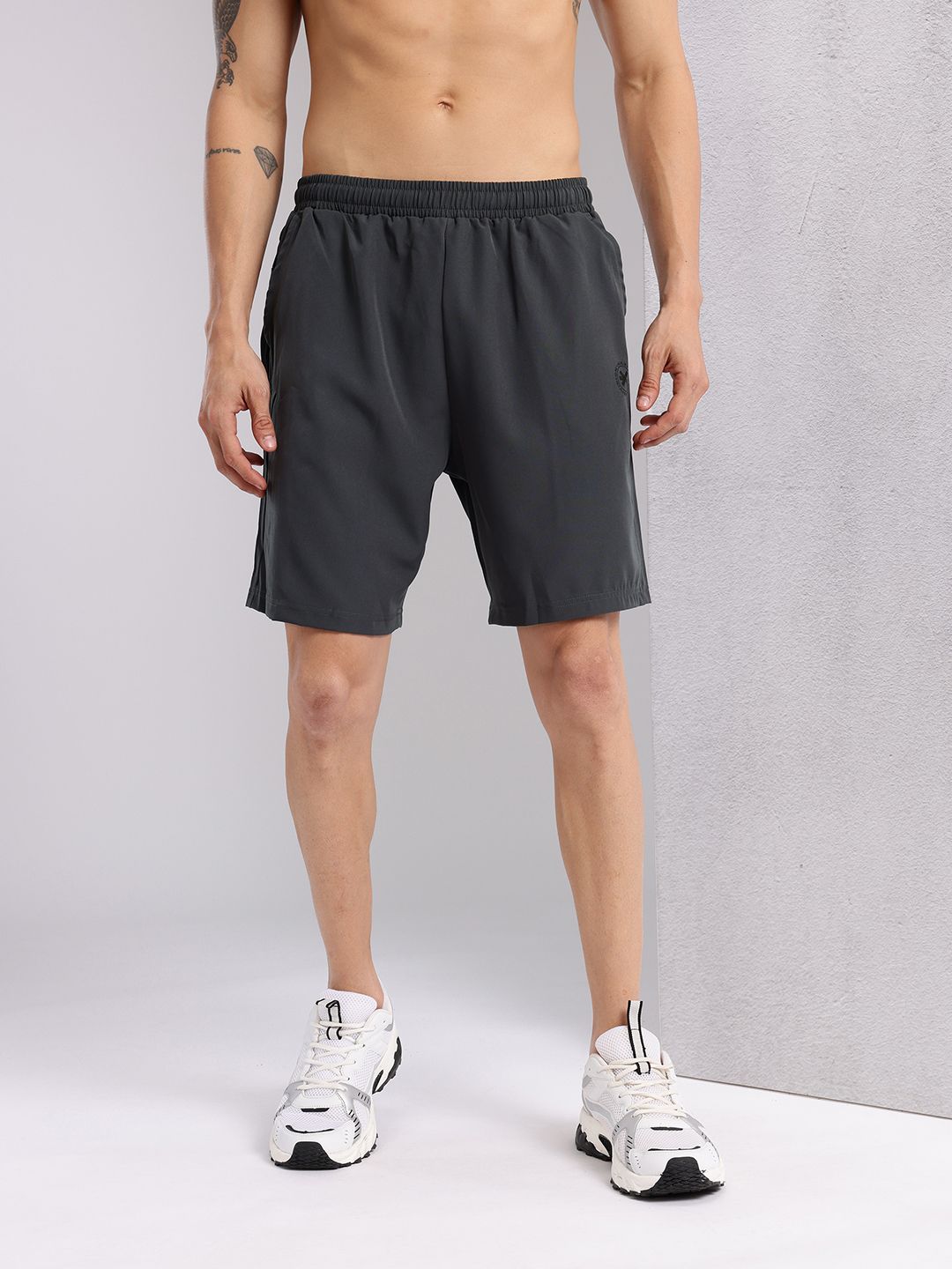 HRX by Hrithik Roshan Men Mid-Rise Training Shorts