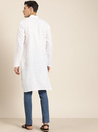 SOJANYA Kurta Putih Lelaki