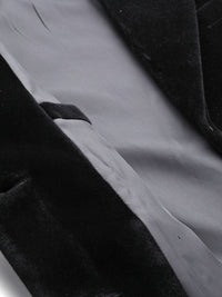 Semua Mengenai Longline Velvet Overcoat