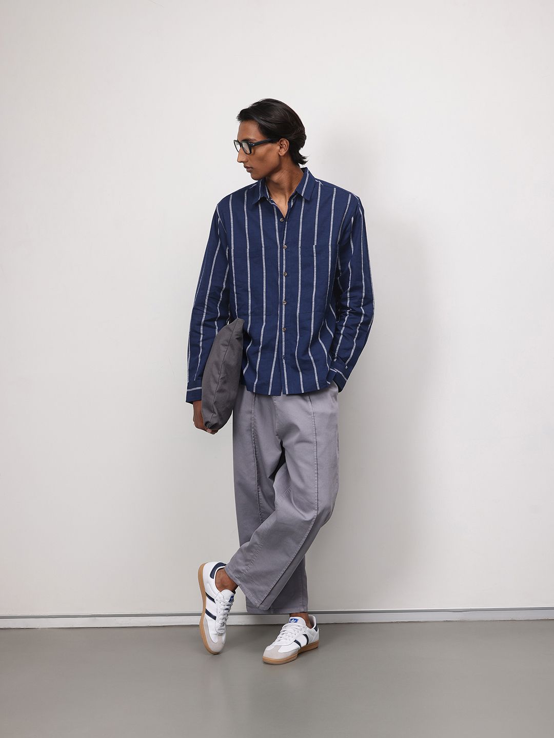 ether 365 Essentials Striped Casual Shirt