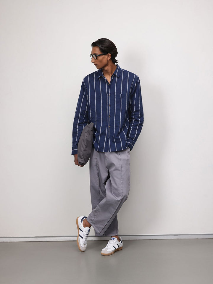 ether 365 Essentials Striped Casual Shirt