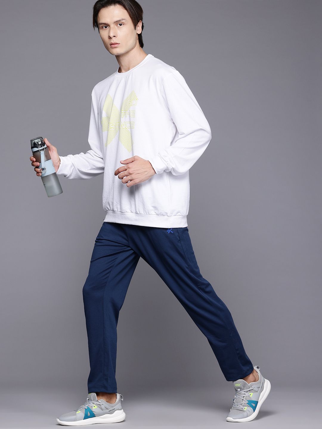 HRX by Hrithik Roshan Printed Running Sweatshirt