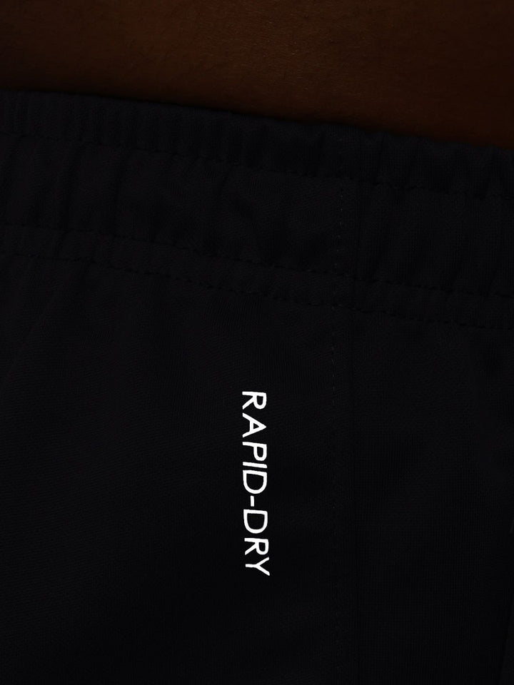 HRX by Hrithik Roshan Men Rapid-Dry Typography Print Training Shorts