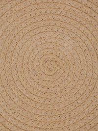 HOSTA HOMES Beige & Pink Self Design Pure Cotton Table Placemat