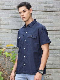 Thomas Scott Smart Boxy Opaque Casual Shirt