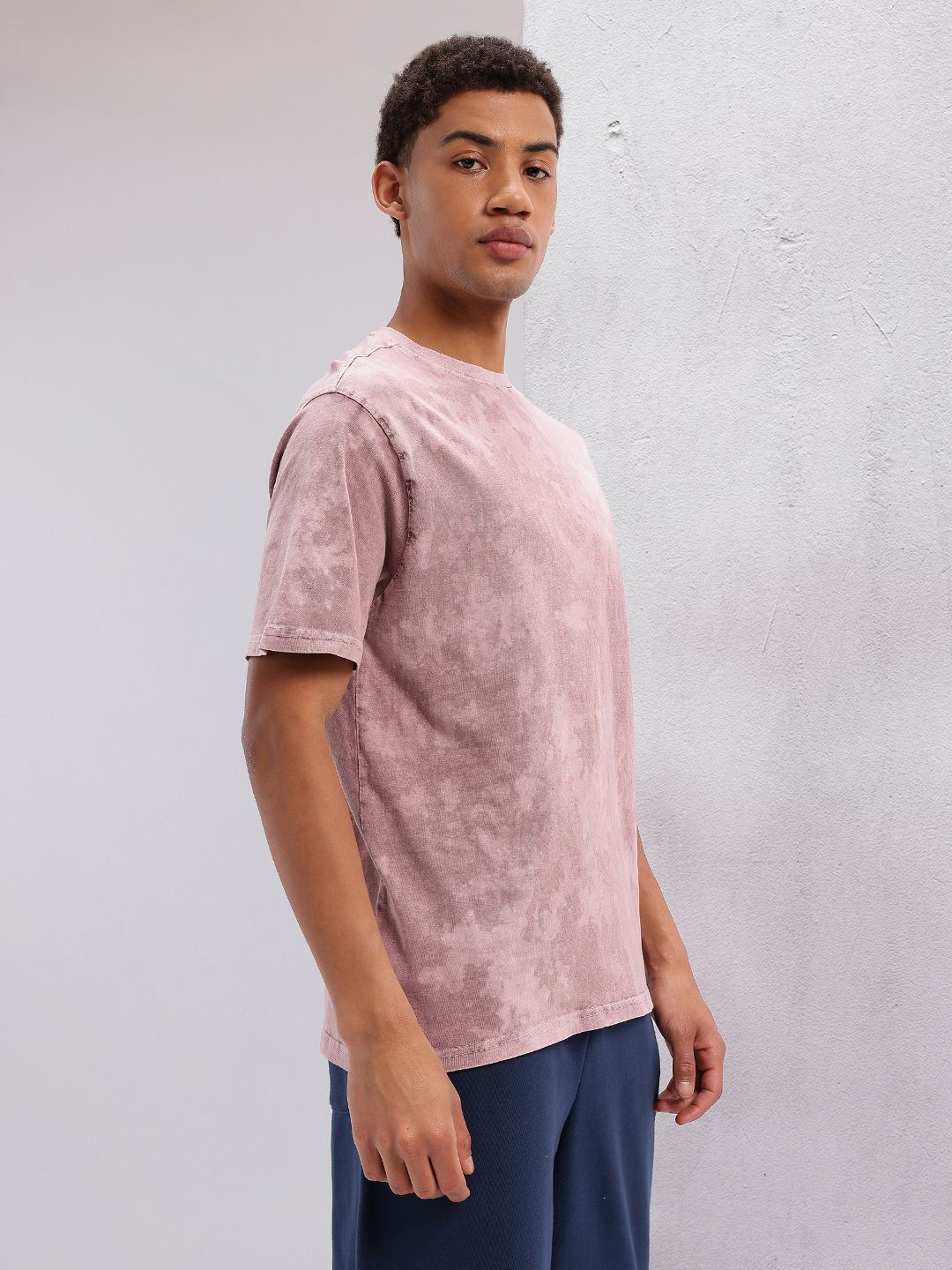 HRX by Hrithik Roshan Washed Pure Cotton Yoga T-shirt