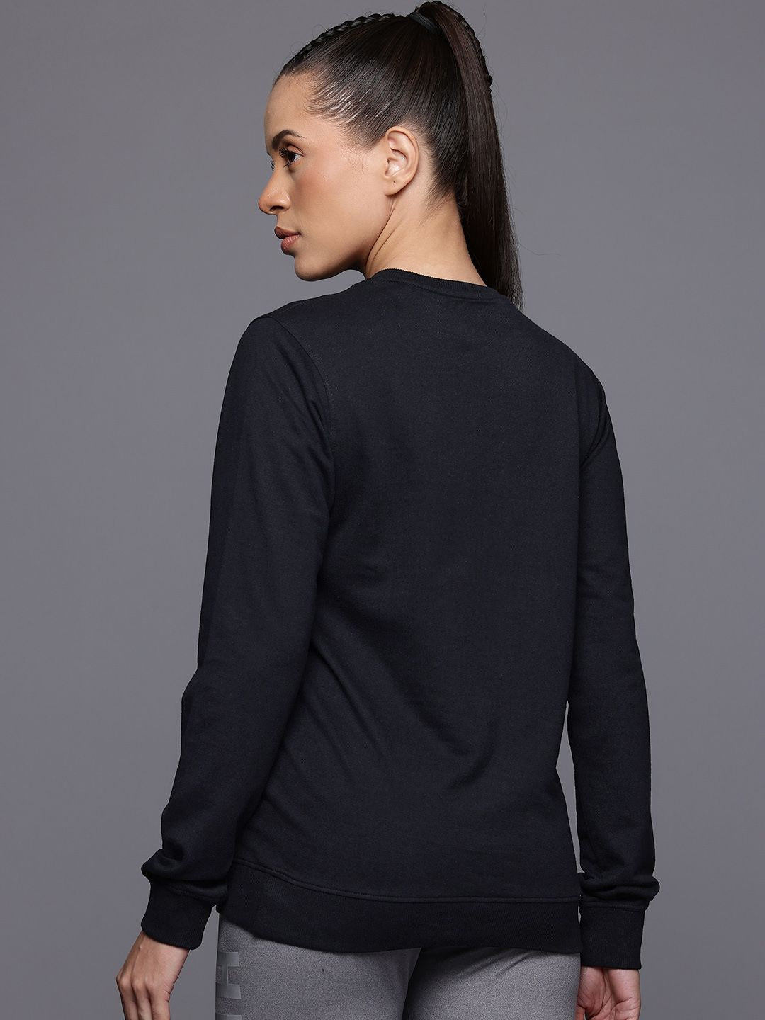 HRX by Hrithik Roshan Solid Sweatshirt