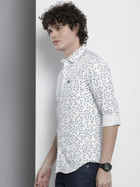 The Indian Garage Co Men Pure Cotton Floral Printed Casual Shirt