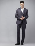 Park Avenue Self Design Textured Single Breasted Regular Fit 3 Piece Party Suits