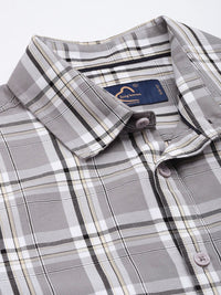 Being Human Pure Cotton Checked Casual Shirt