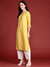 Anouk Yoke Design Embroidered Kurta