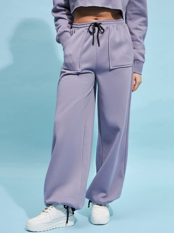 STREET 9 Women Relaxed Loose Fit Pure Cotton Trousers