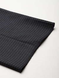 Park Avenue Men Checker Printed Formal Trousers