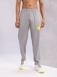 HRX by Hrithik Roshan Men Mid-Rise Rapid-Dry Brand Logo Print Running Track Pants