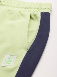 Being Human Men Knitted Striped Pure Cotton Joggers