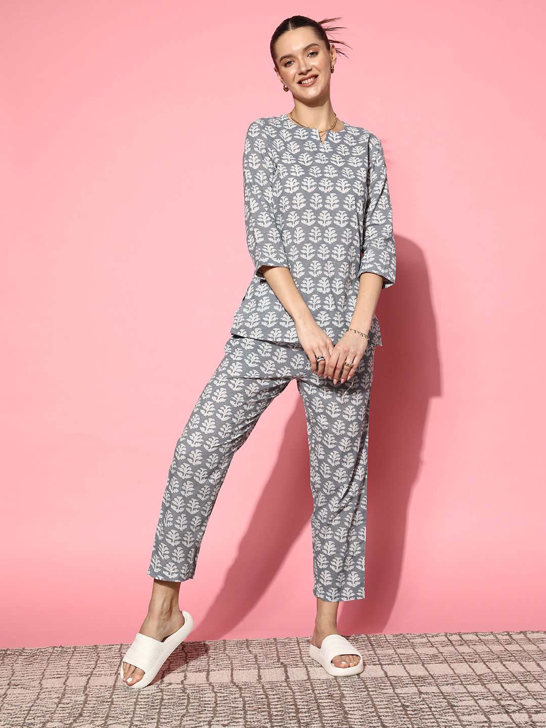 Women Cotton Co-ord set