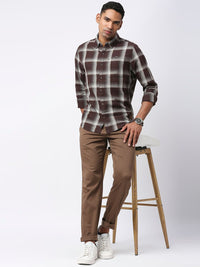 Thomas Scott Men Mid-Rise Classic Slim Fit Trousers