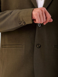 The Indian Garage Co. X Luxe Comfort Fit Single-Breasted Blazer