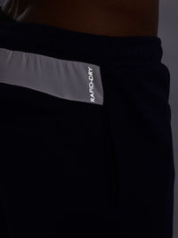 HRX by Hrithik Roshan Men Typography Detail Paneled Rapid-Dry Running Track Pants