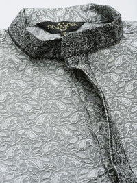 SOJANYA Paisley Silk Cotton Kurta