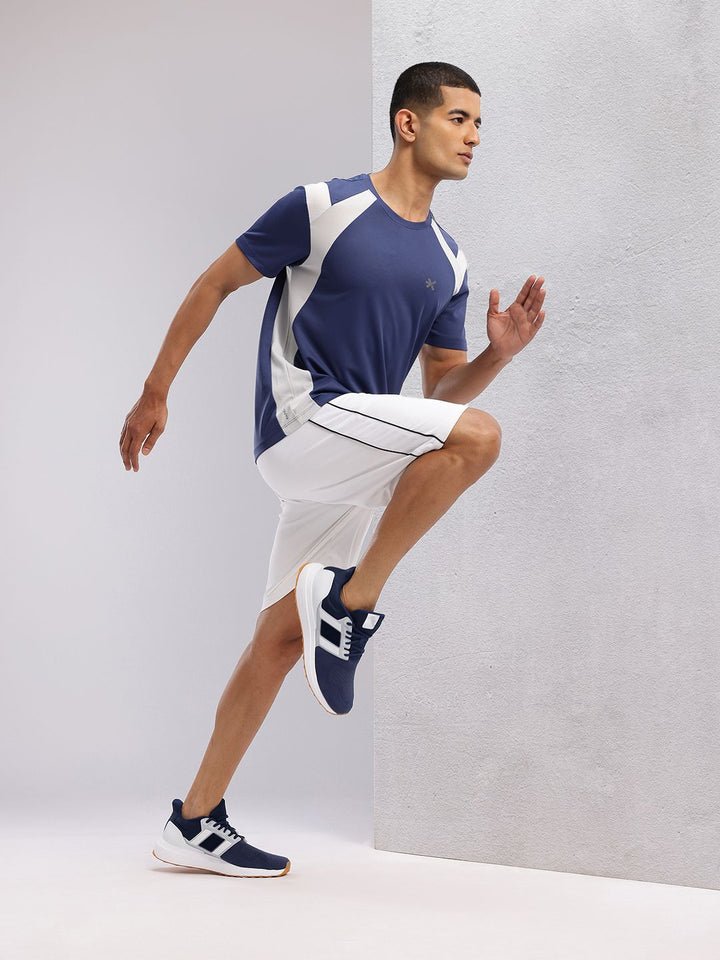 HRX by Hrithik Roshan Colourblocked Rapid-Dry Running T-shirt