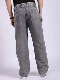 The Indian Garage Co Men Mid-Rise Loose Baggy Fit Stretchable Jeans