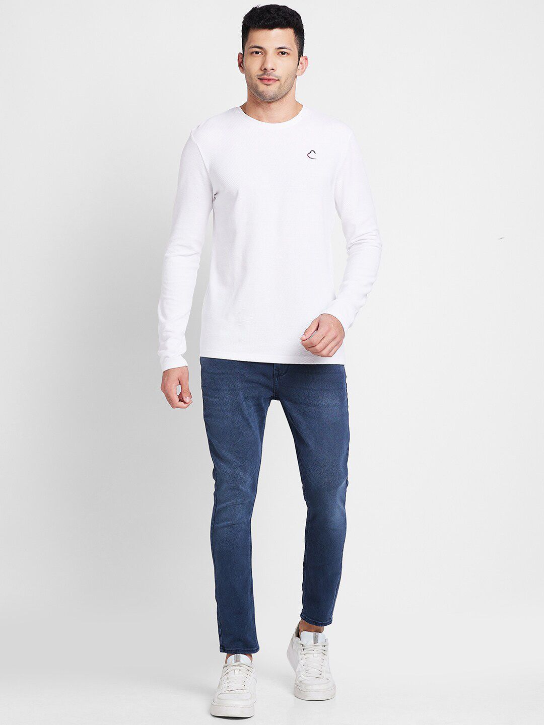 Being Human Round Neck Long Sleeves Regular T-shirt