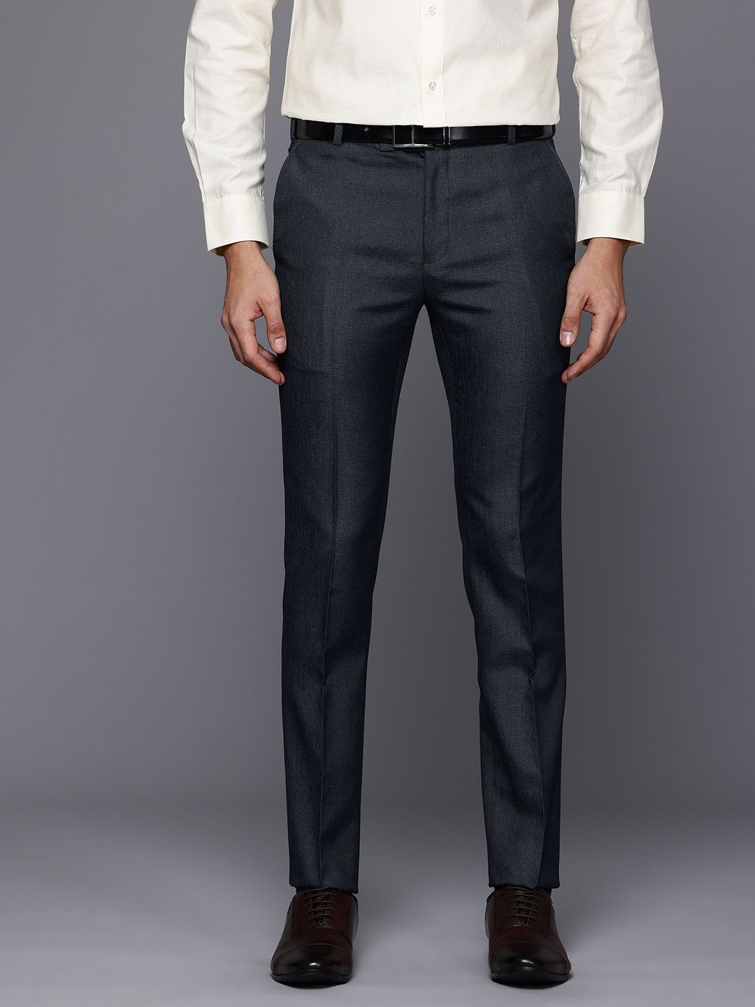 Raymond Men Slim Fit Formal Trousers