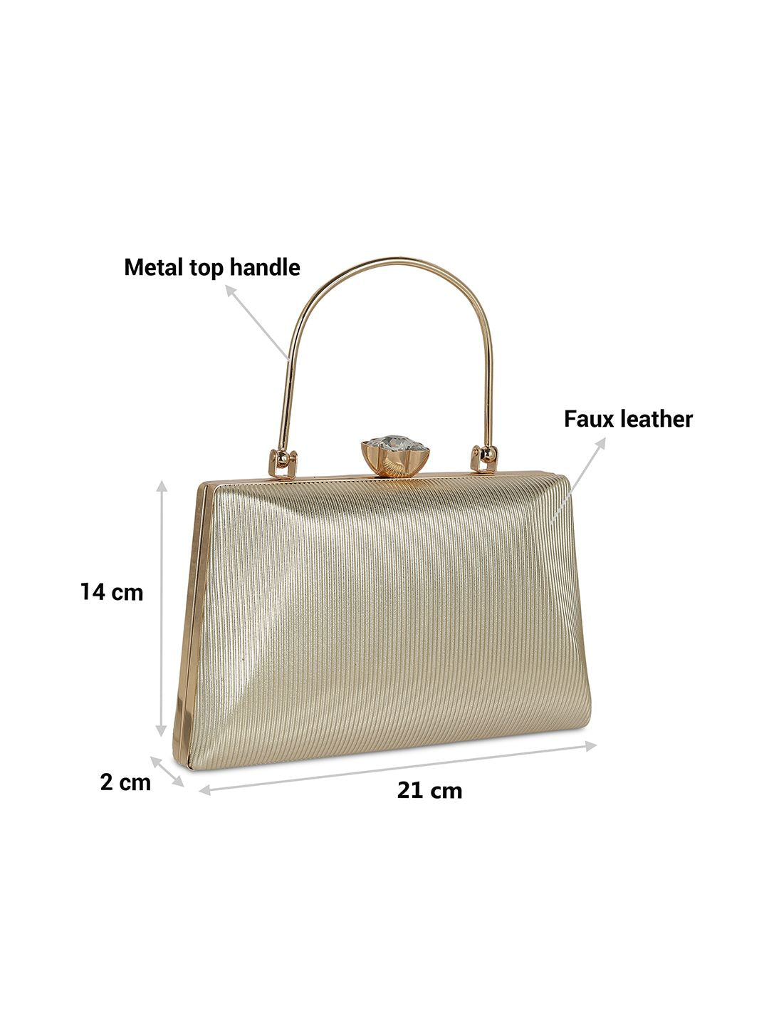 Mochi Embellished Box Clutch