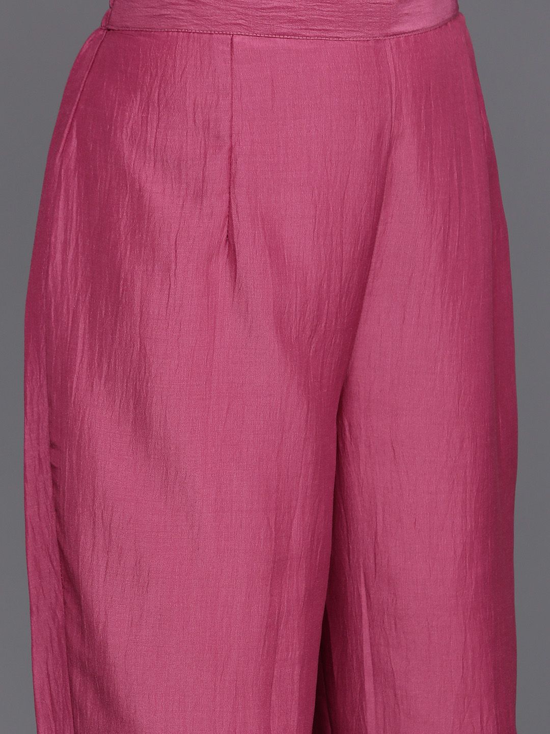 Indo Era Floral Embroidered Thread Work Kurta with Trousers & Dupatta