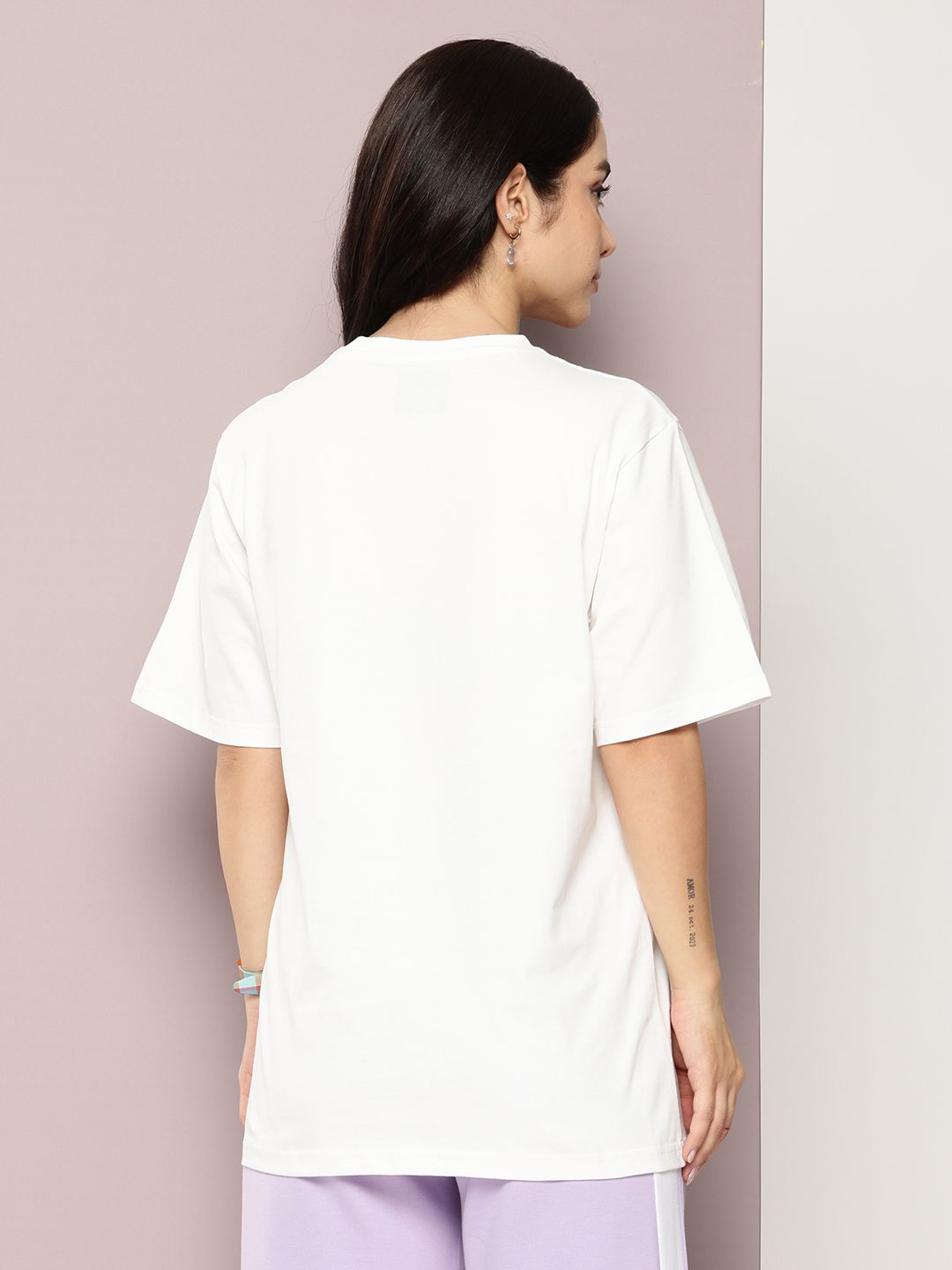 DILLINGER Printed Oversized Pure Cotton T-shirt