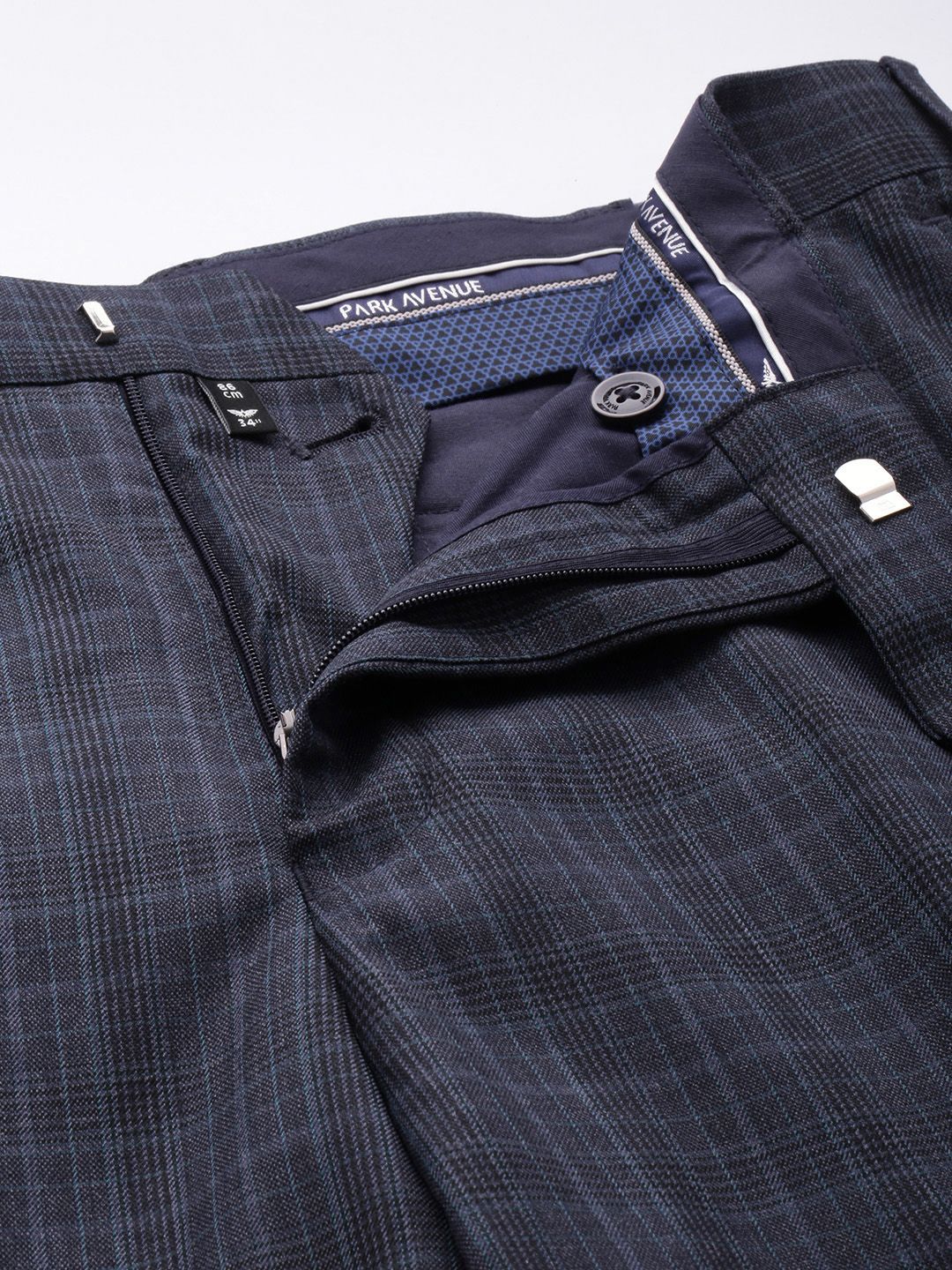 Park Avenue Checked 2 Piece Formal Suit