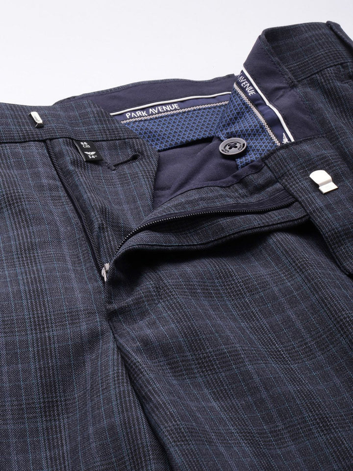 Park Avenue Checked 2 Piece Formal Suit