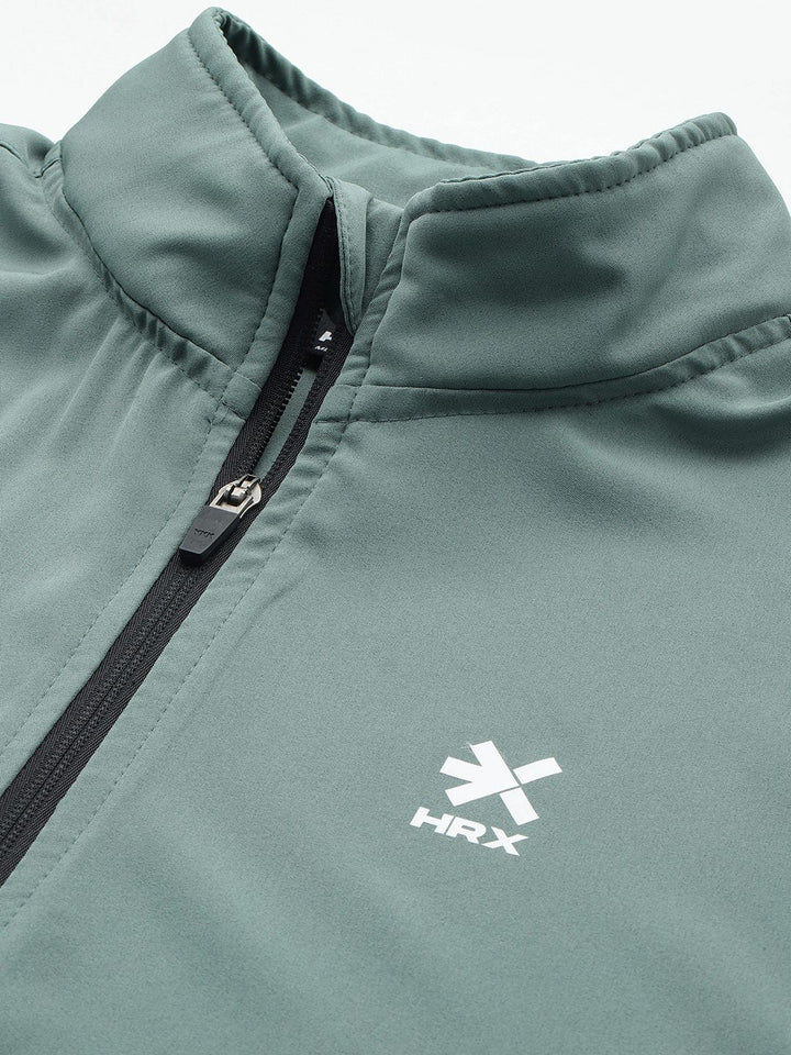 HRX by Hrithik Roshan Men Colourblock Rapid-Dry Lifestyle Tracksuit