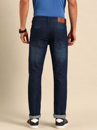 Being Human Men Slim Fit Light Fade Stretchable Mid-Rise Jeans