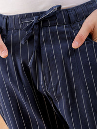 The Indian Garage Co Men Loose Fit Pleated Trousers