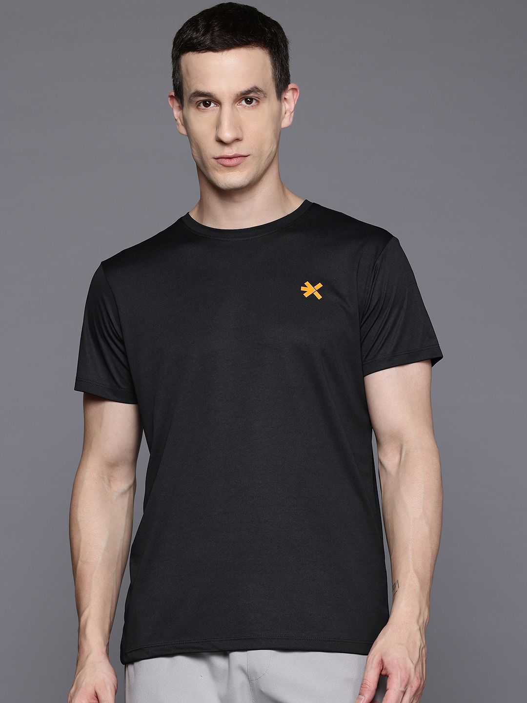 HRX by Hrithik Roshan Printed Rapid-Dry Training T-shirt